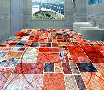 3D Colored Diamond WG248 Floor Mural Wallpaper AJ Wallpaper 2 