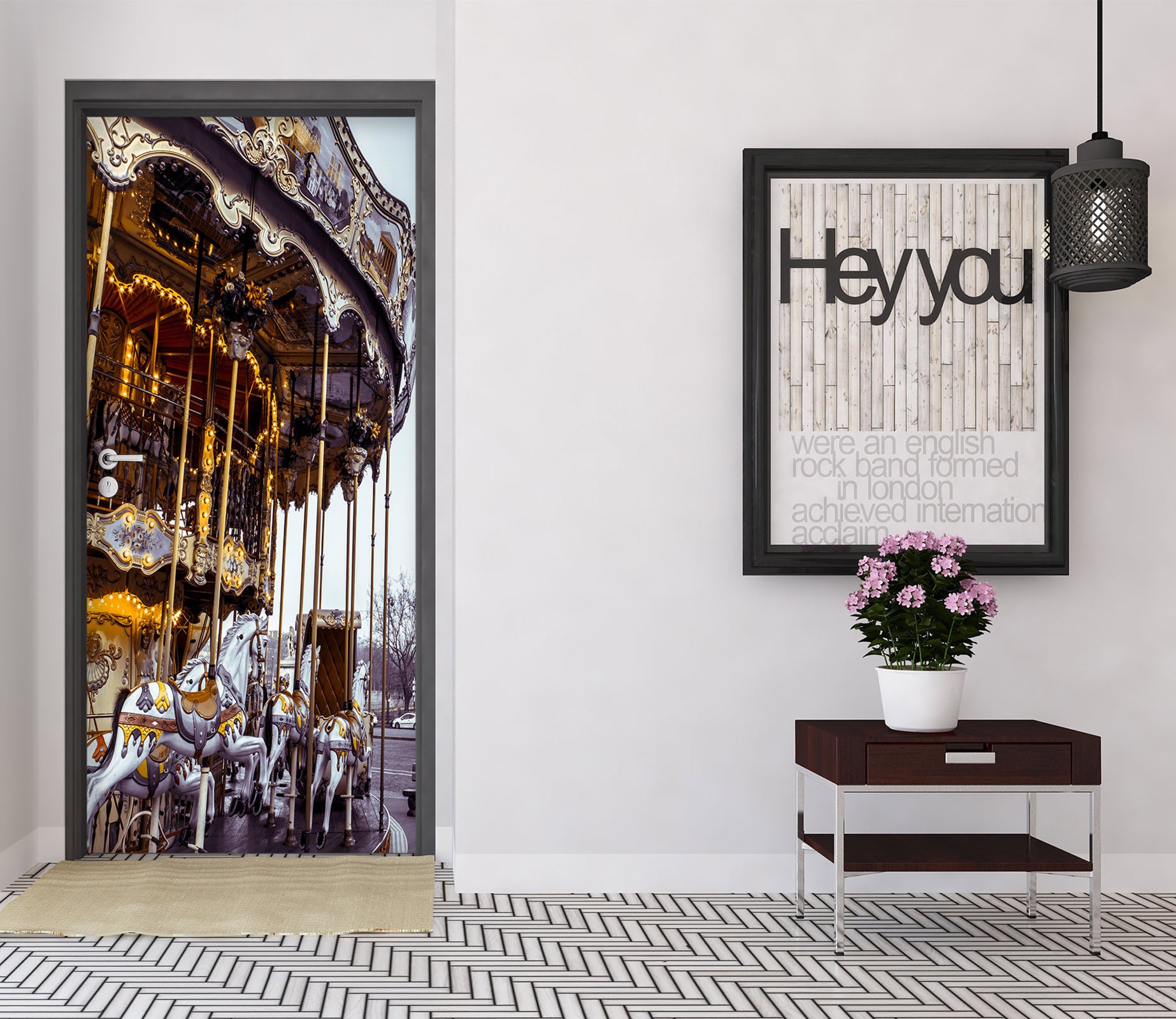 3D Carousel 106226 Assaf Frank Door Mural