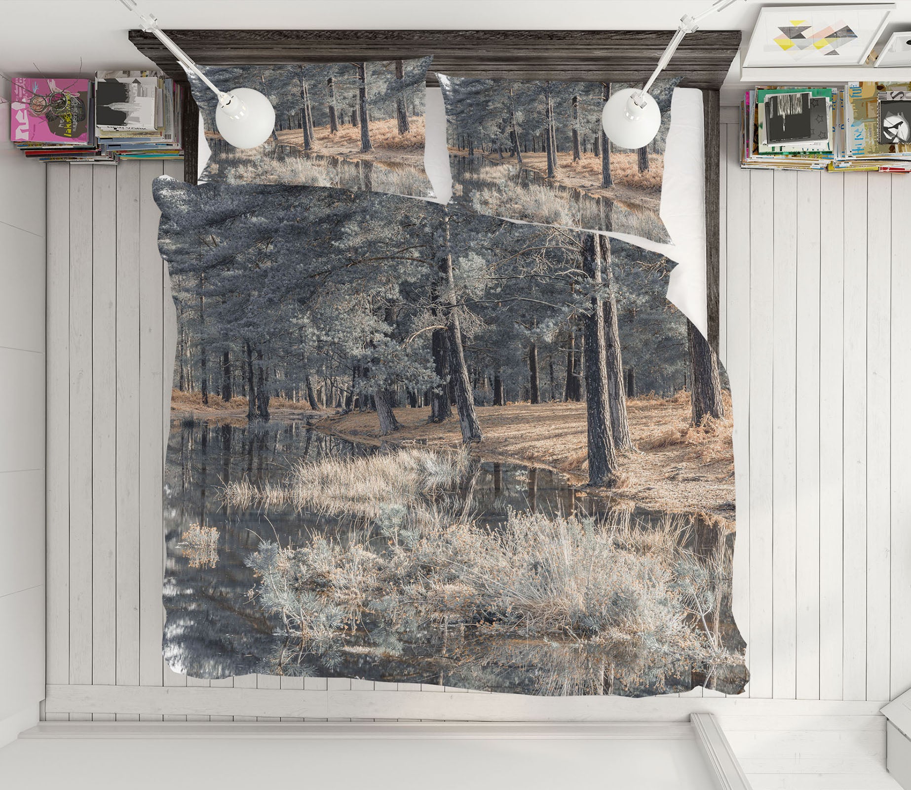 3D Dense Branches 7174 Assaf Frank Bedding Bed Pillowcases Quilt Cover Duvet Cover