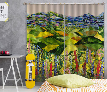 3D Beautiful Field 142 Allan P. Friedlander Curtain Curtains Drapes Wallpaper AJ Wallpaper 