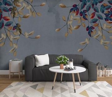 3D Colored Leaves WC65 Wall Murals Wallpaper AJ Wallpaper 2 