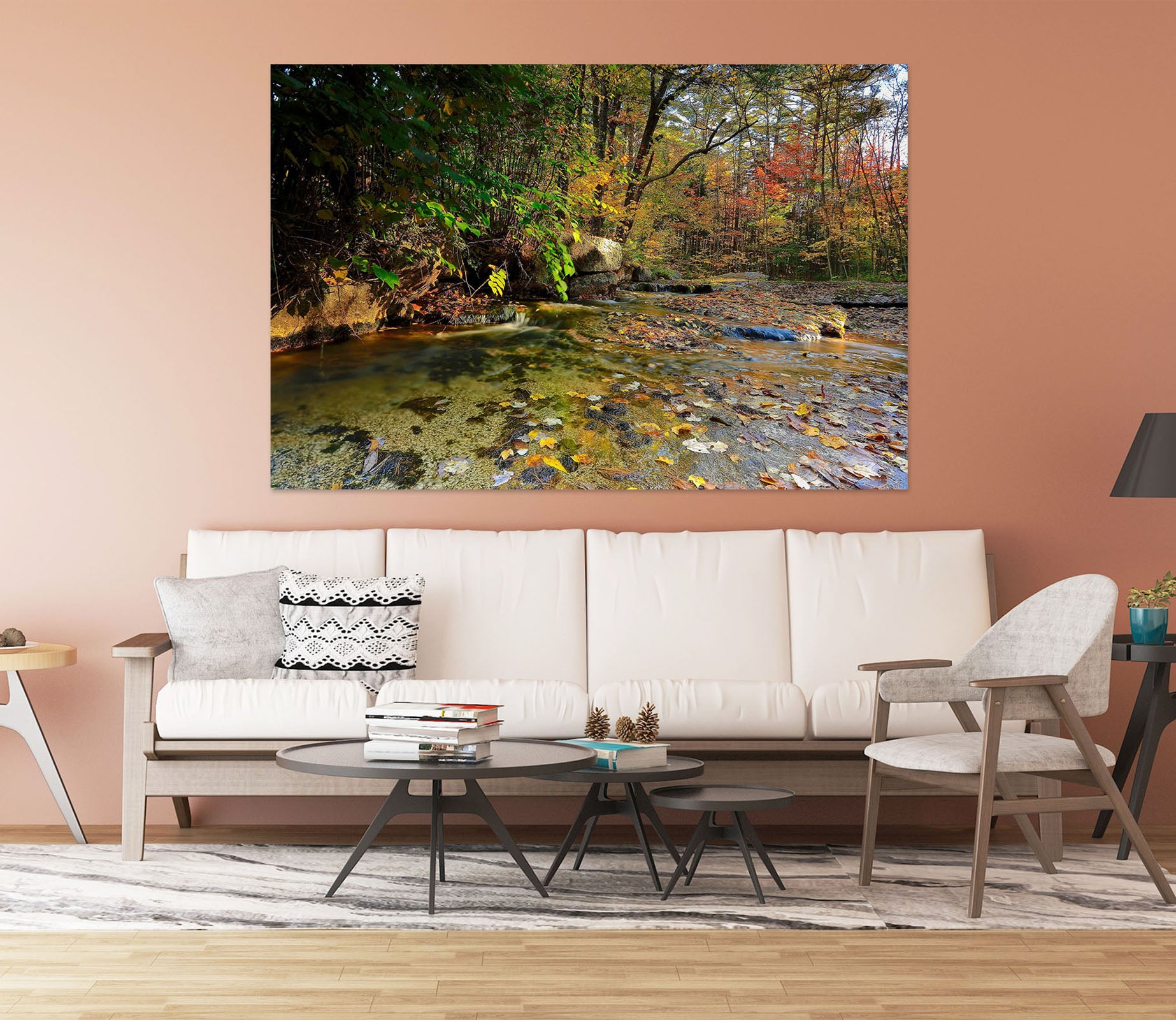 3D Woods Creek 62128 Kathy Barefield Wall Sticker