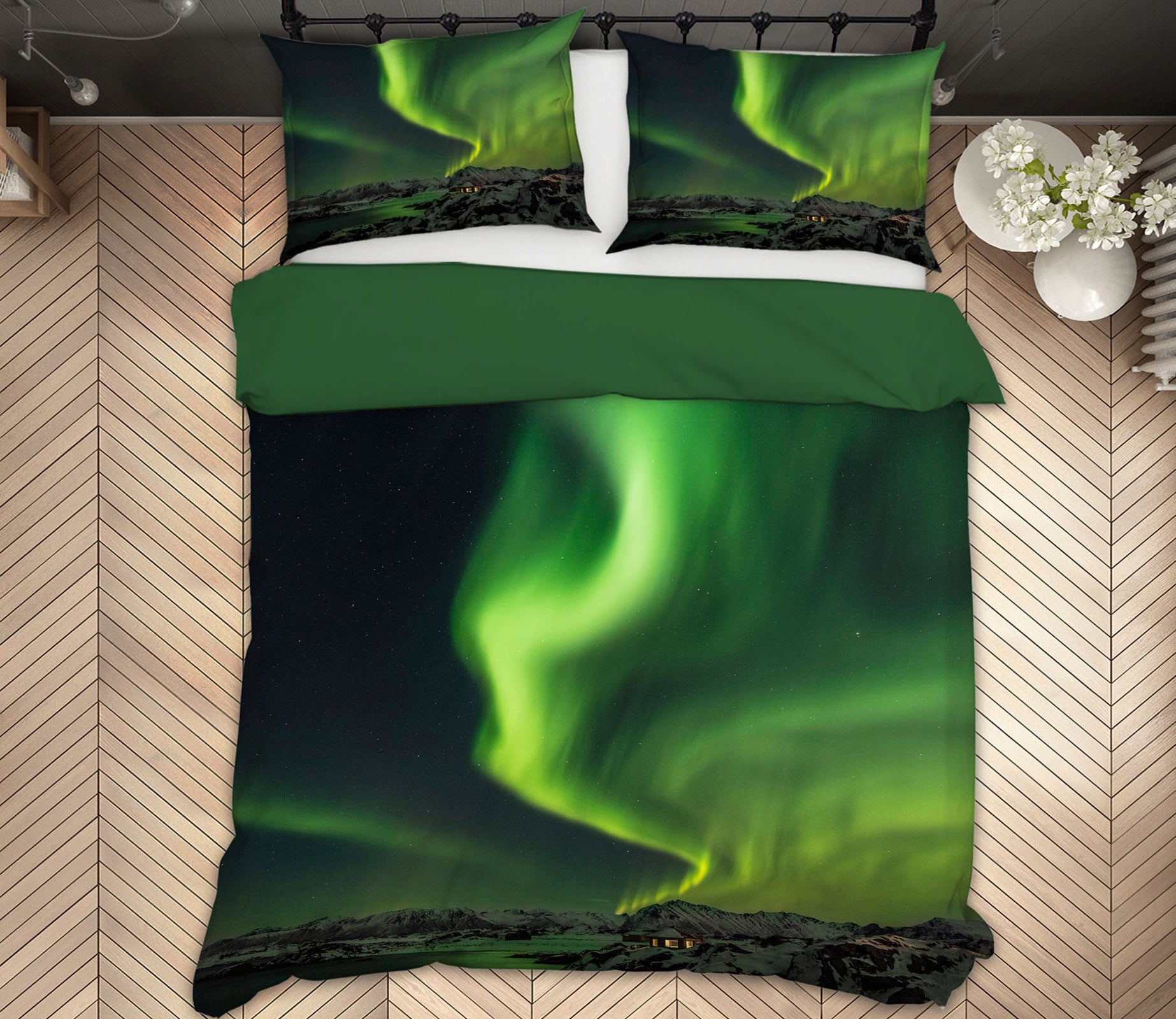 3D Green Light 2149 Marco Carmassi Bedding Bed Pillowcases Quilt