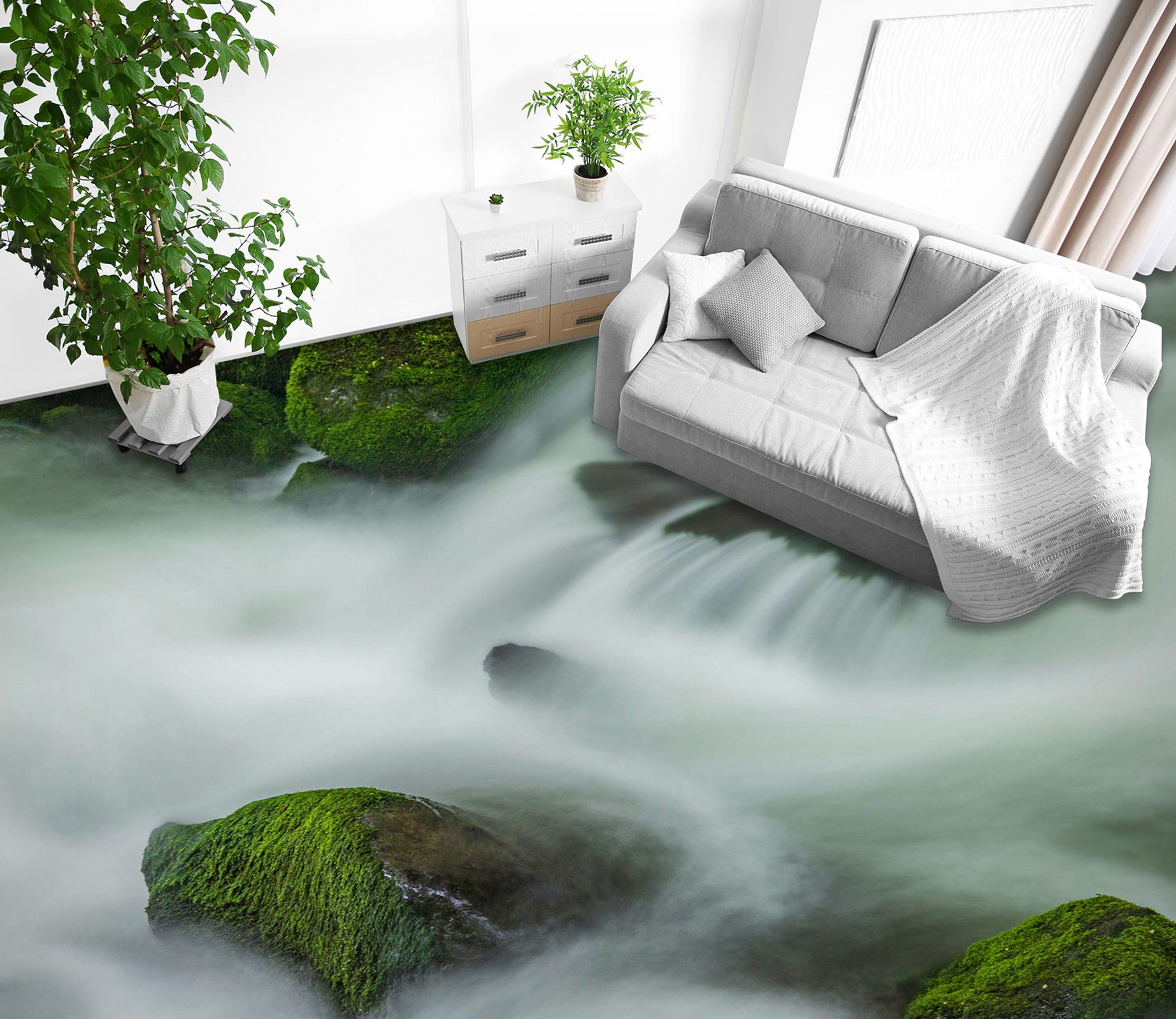3D Dreamy Intense Water 1048 Floor Mural  Wallpaper Murals Self-Adhesive Removable Print Epoxy