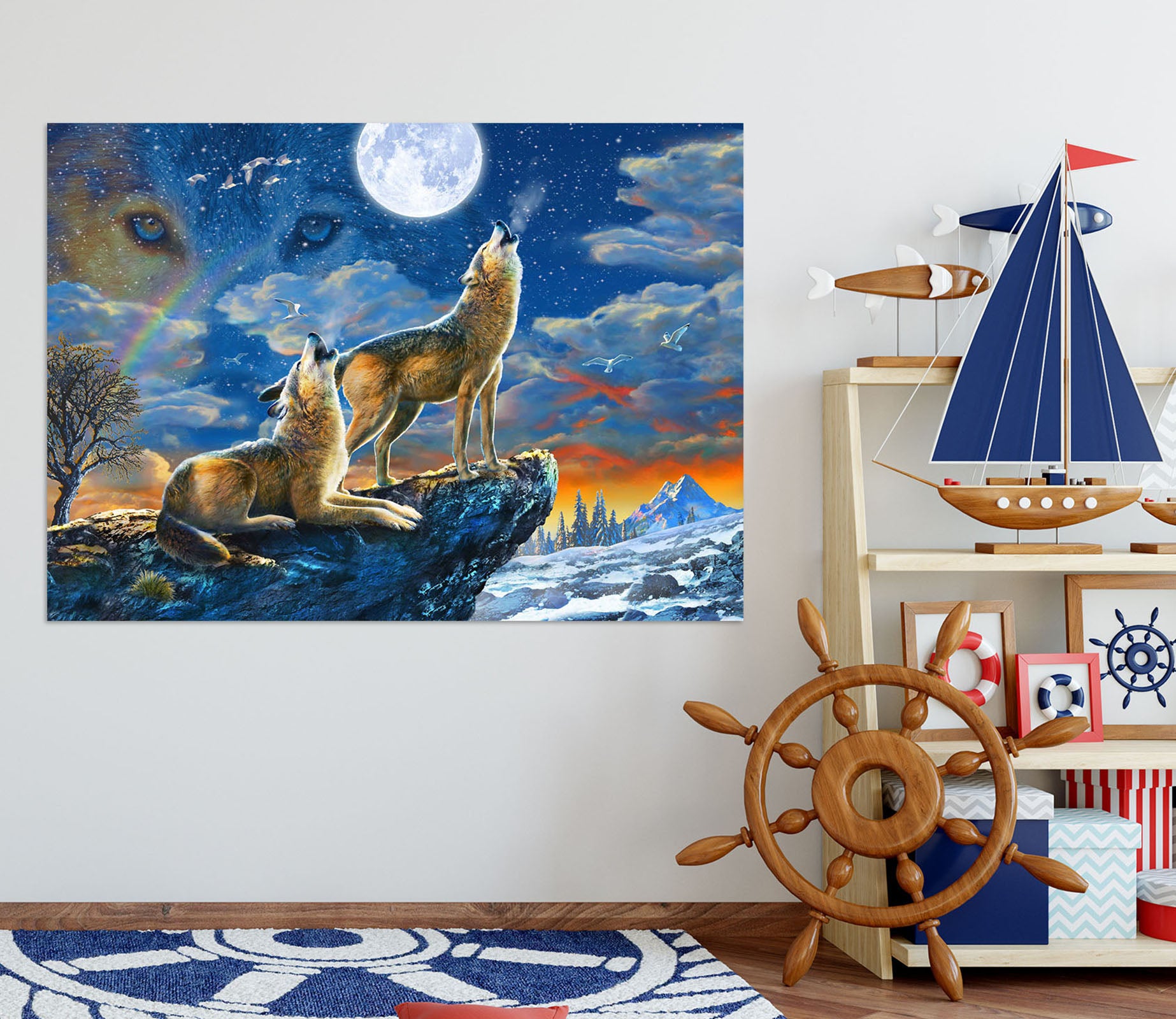 3D Wolverine 020 Adrian Chesterman Wall Sticker