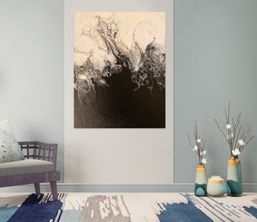 3D Black Texture 8160 Valerie Latrice Wall Sticker