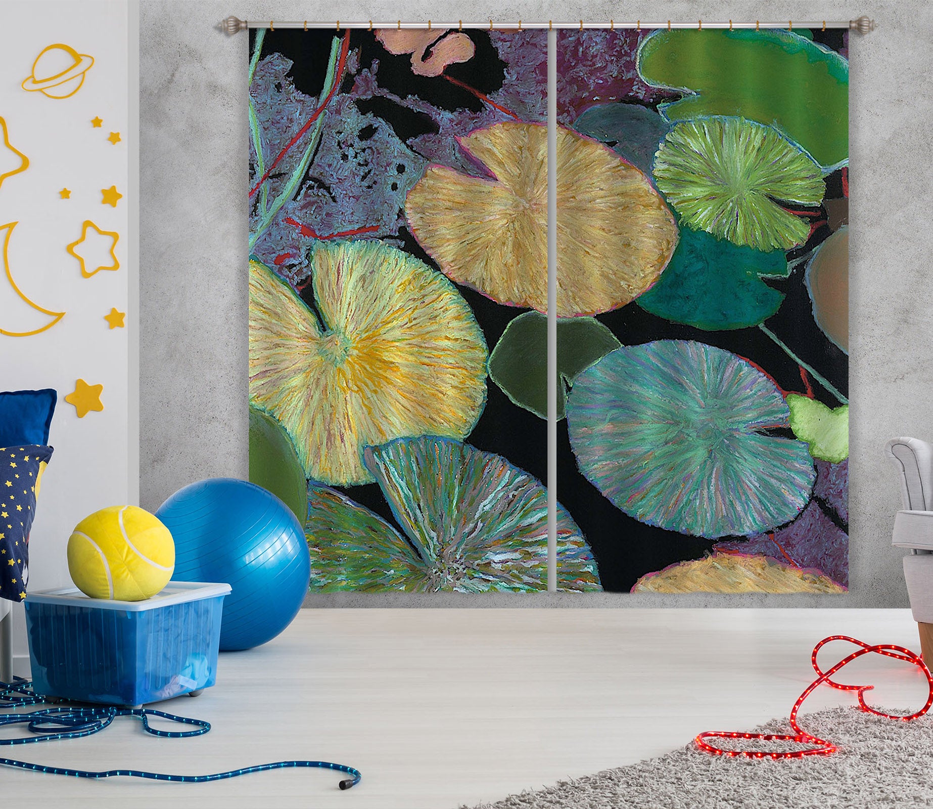 3D Red Castle 293 Allan P. Friedlander Curtain Curtains Drapes