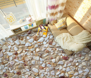 3D Art Stone Arrangement 103 Floor Mural  Wallpaper Murals Rug & Mat Print Epoxy waterproof bath floor