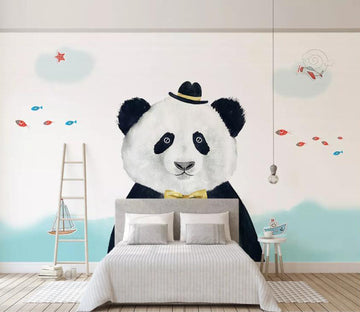 3D Cute Panda WC86 Wall Murals Wallpaper AJ Wallpaper 2 
