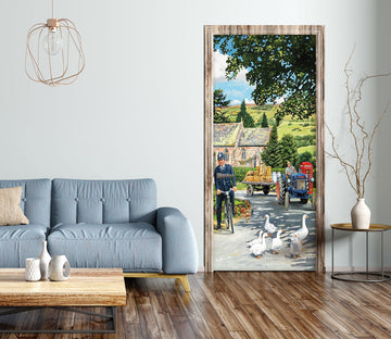 3D Field Cart Goose 103166 Trevor Mitchell Door Mural