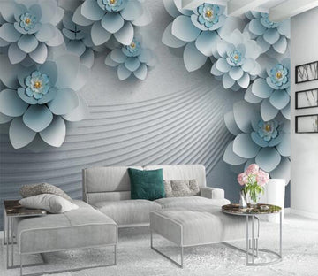 3D Flower Decoration WC1289 Wall Murals