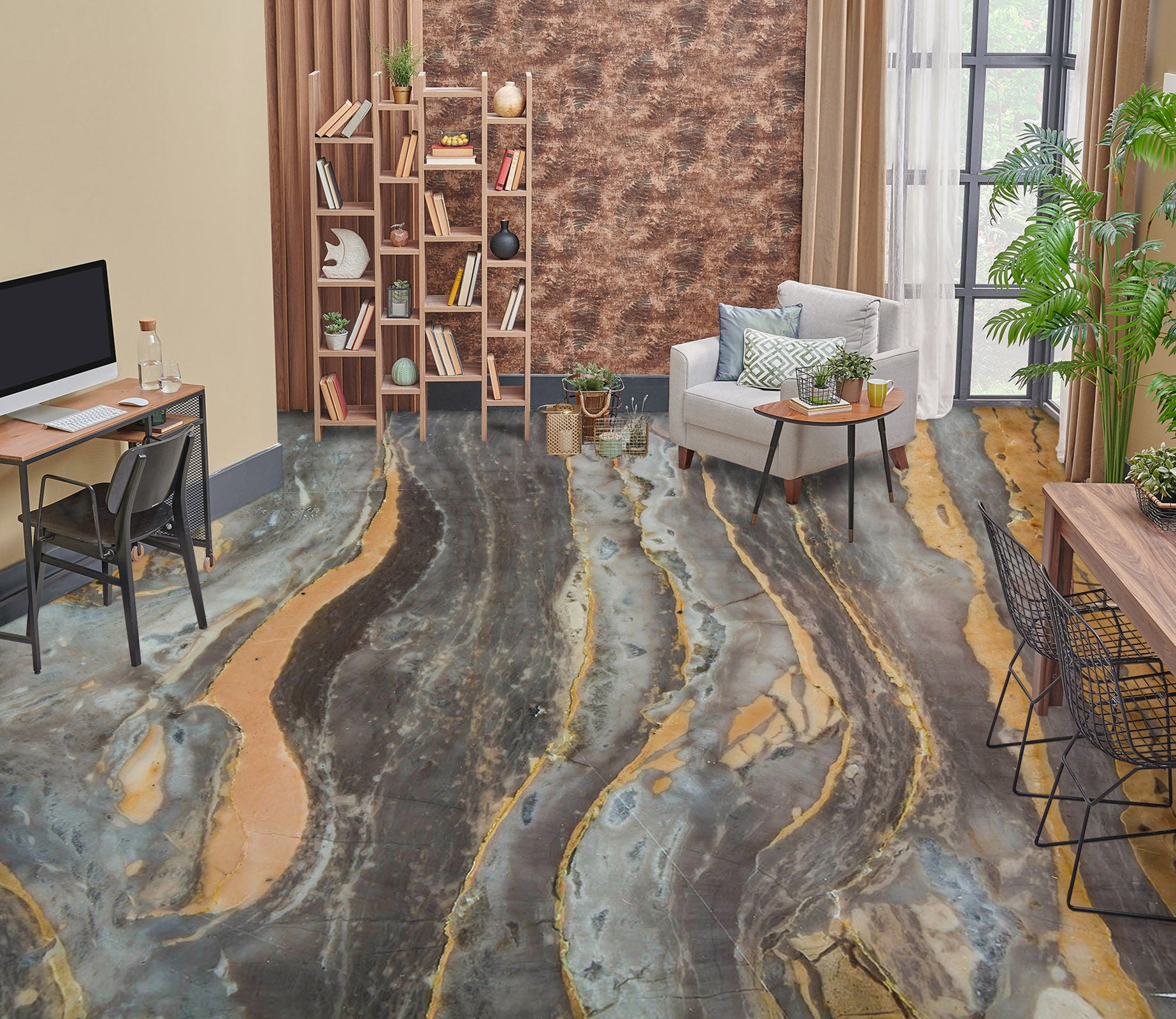 3D Geological Texture 919 Floor Mural  Wallpaper Murals Rug & Mat Print Epoxy waterproof bath floor