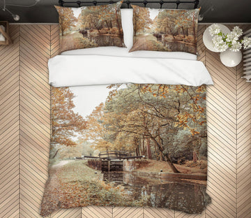 3D River Forest 1073 Assaf Frank Bedding Bed Pillowcases Quilt