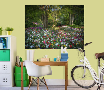 3D Forest Garden 191 Marco Carmassi Wall Sticker