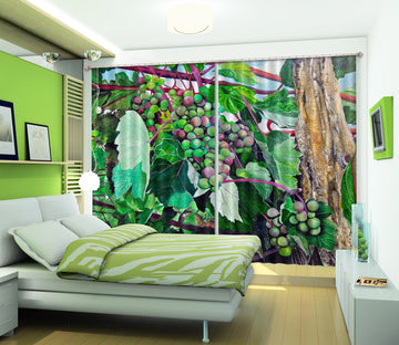 3D Grape 11009 Matthew Holden Bates Curtain Curtains Drapes