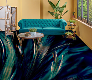 3D Dark Feather Art 1136 Floor Mural  Wallpaper Murals Self-Adhesive Removable Print Epoxy