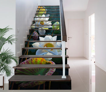 3D Beautiful Purity 532 Stair Risers