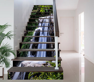 3D Long Flowing Waterfall 295 Stair Risers