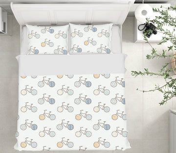 3D Bikes 2018 Jillian Helvey Bedding Bed Pillowcases Quilt Quiet Covers AJ Creativity Home 