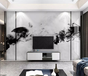 3D Ink Abstraction  WC2142 Wall Murals