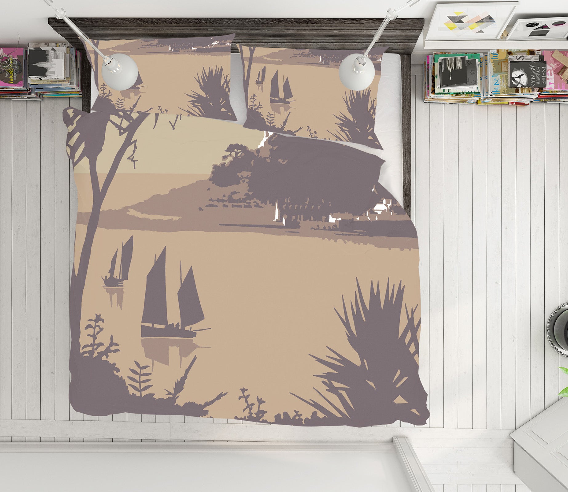 3D Marazion 2024 Steve Read Bedding Bed Pillowcases Quilt