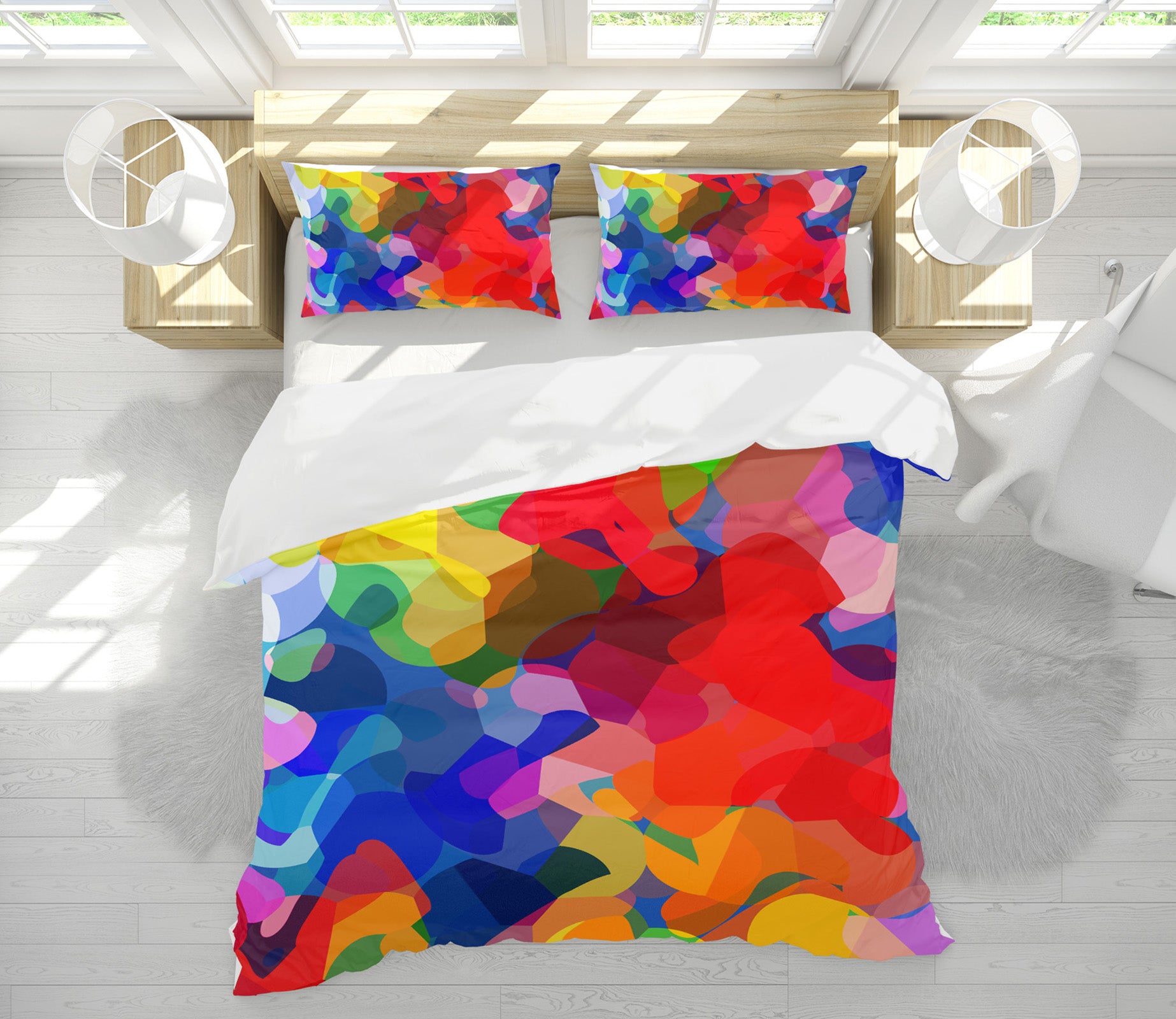 3D Color Pattern 2009 Shandra Smith Bedding Bed Pillowcases Quilt