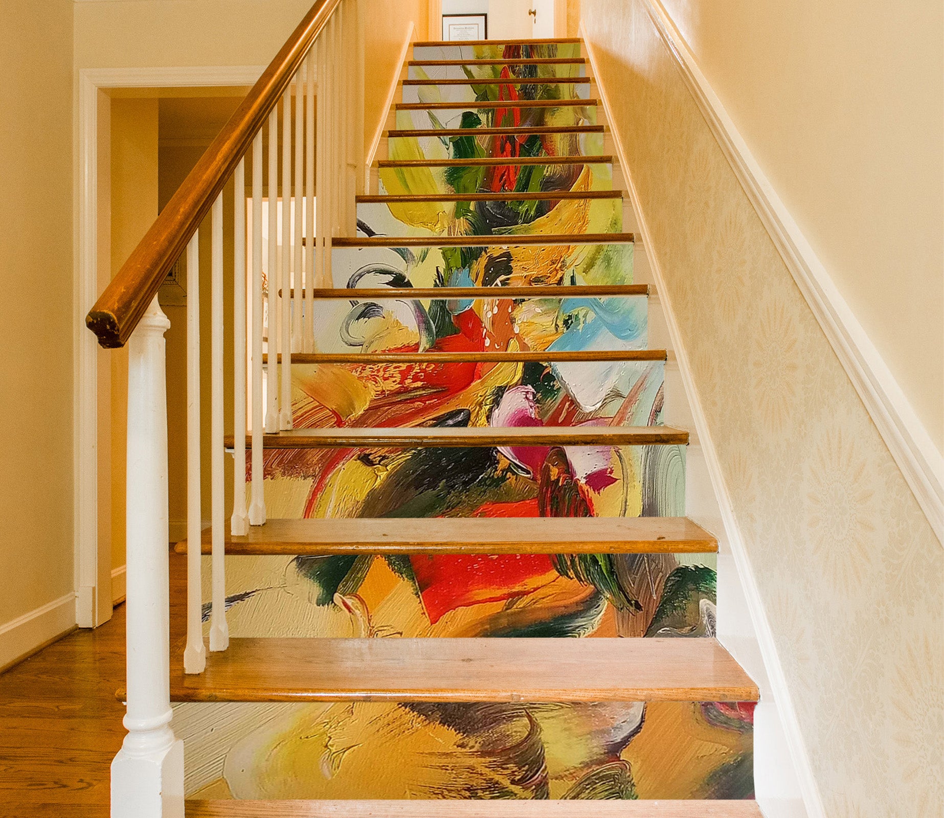 3D Story Color Outline 584 Stair Risers