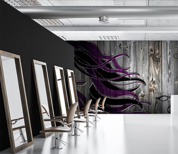3D Flowing Hair 1506 Wall Murals