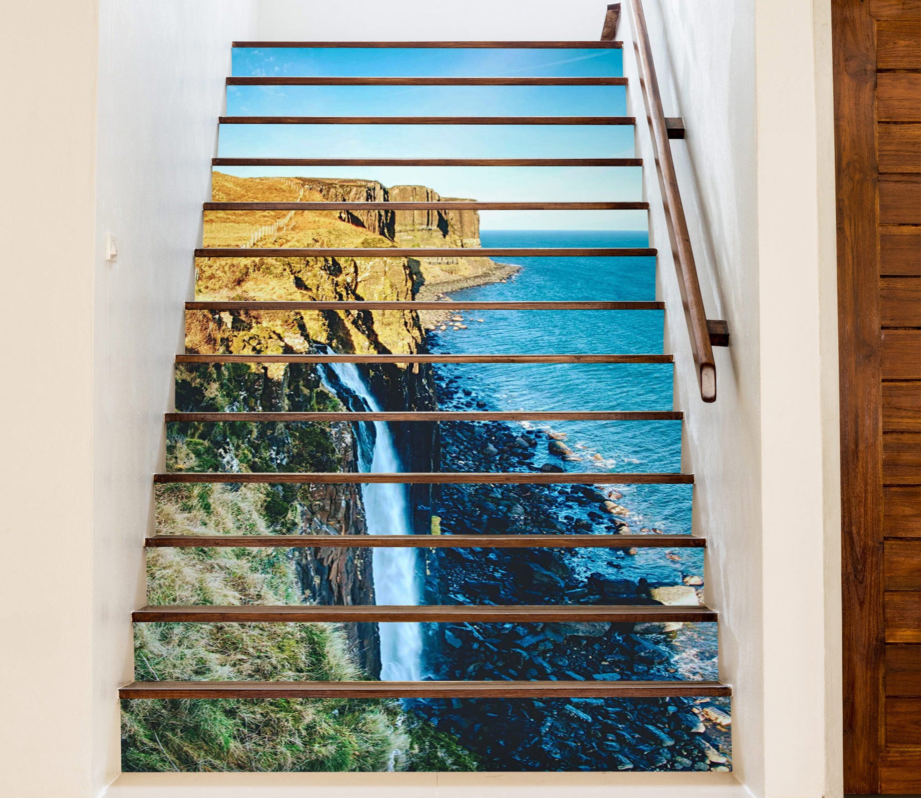 3D Legend Of The Beautiful Sea 418 Stair Risers