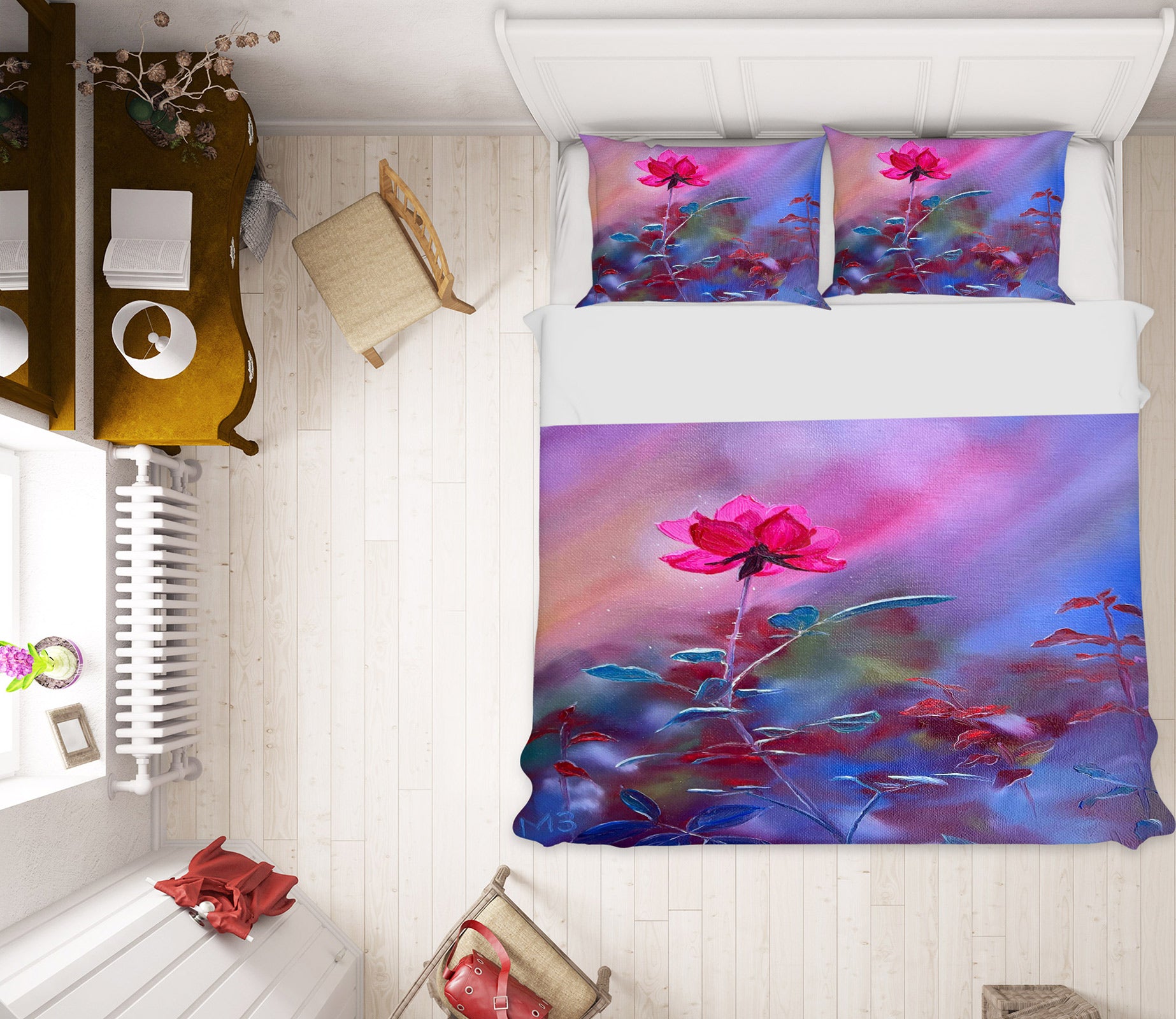 3D Flower 9794 Marina Zotova Bedding Bed Pillowcases Quilt