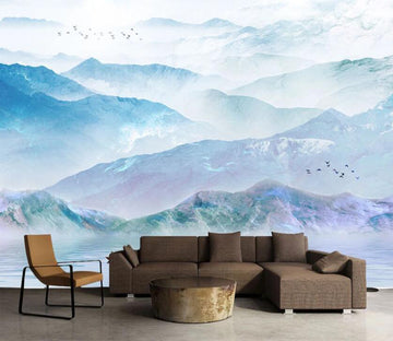 3D Bright And Dazzling Mountains 2367 Wall Murals