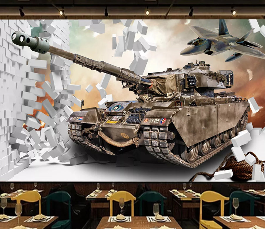 3D Tucker Aircraft WC1757 Wall Murals