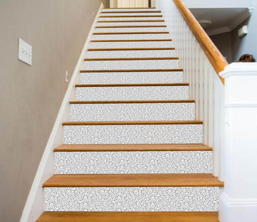3D Fan Mosaic 333 Marble Tile Texture Stair Risers Wallpaper AJ Wallpaper 