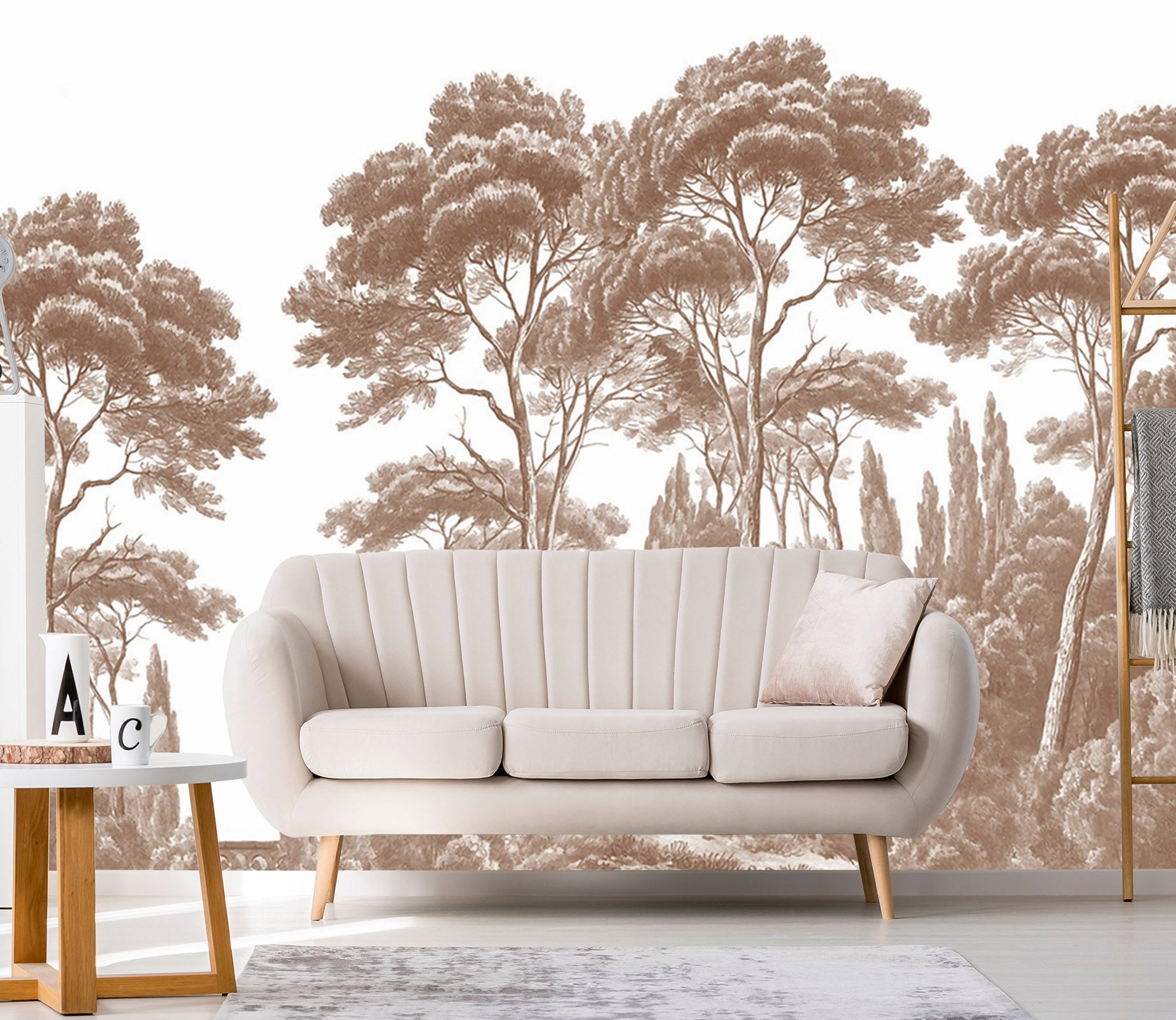 3D Forest Hill 1574 Wall Murals