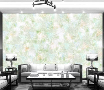 3D Green Branches WC91 Wall Murals Wallpaper AJ Wallpaper 2 