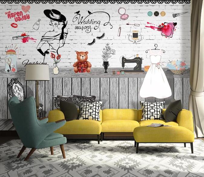 3D Cosmetics Store 376 Wall Murals Wallpaper AJ Wallpaper 2 