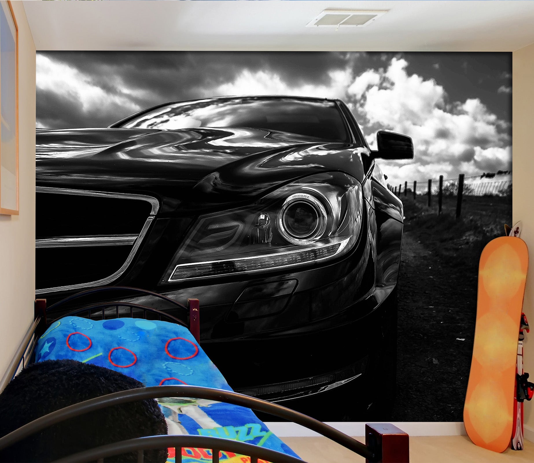 3D Auto Automobile 100 Vehicle Wall Murals