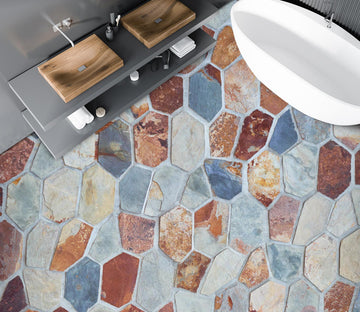 3D Fun Irregular Stones 178 Floor Mural  Wallpaper Murals Rug & Mat Print Epoxy waterproof bath floor