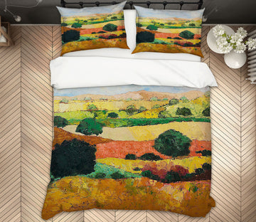 3D Hillside Tree 1026 Allan P. Friedlander Bedding Bed Pillowcases Quilt