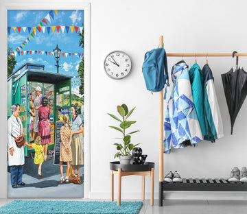 3D Shop Doorway 10399 Trevor Mitchell Door Mural