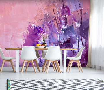 3D Purple Paint 006 Wall Murals Wallpaper AJ Wallpaper 2 