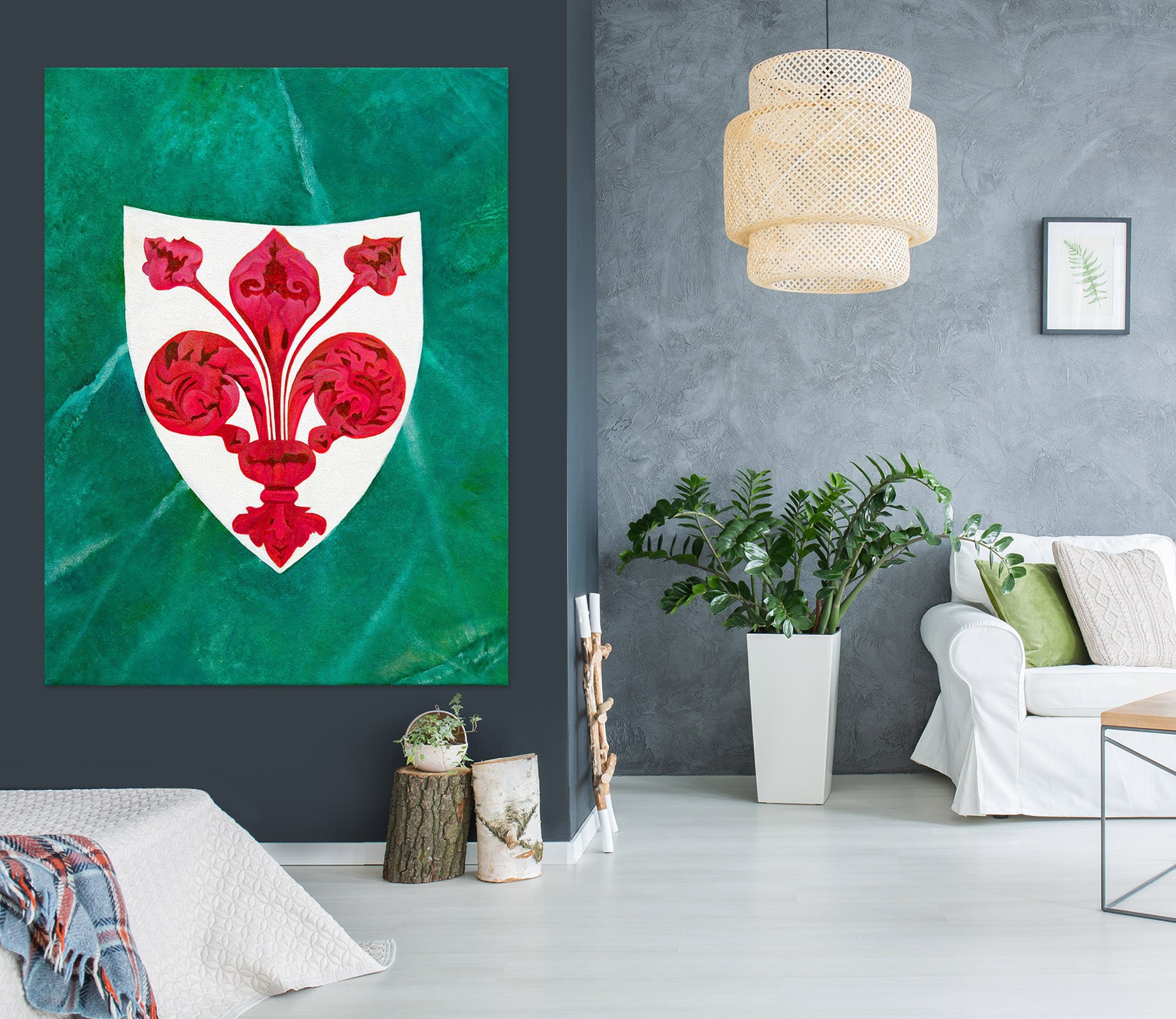 3D Badge Pattern 110129 Matthew Holden Bates Wall Sticker