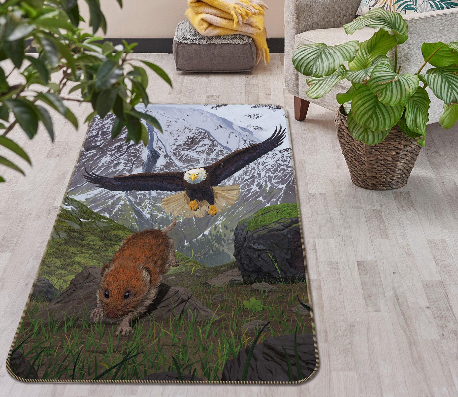3D Alaska 1006 Vincent Hie Rug Non Slip Rug Mat Mat AJ Creativity Home 