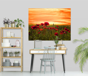 3D Rose Garden 193 Marco Carmassi Wall Sticker