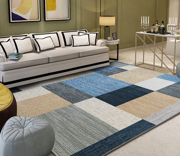 3D Colored Geometric Pattern WG558 Non Slip Rug Mat Mat AJ Creativity Home 