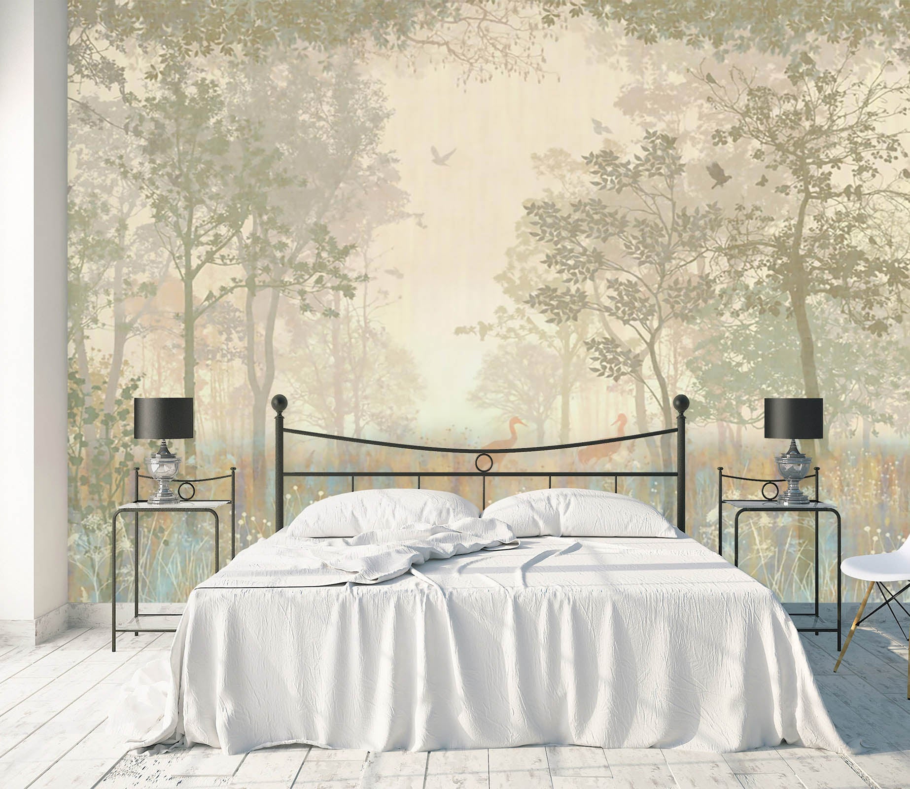 3D Graffiti Crane 1536 Wall Murals