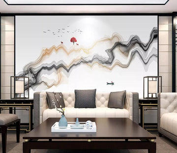 3D Colored Valley WC02 Wall Murals Wallpaper AJ Wallpaper 2 