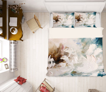 3D White Pigment 475 Skromova Marina Bedding Bed Pillowcases Quilt