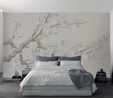 3D Branch Flower 037 Wall Murals Wallpaper AJ Wallpaper 2 