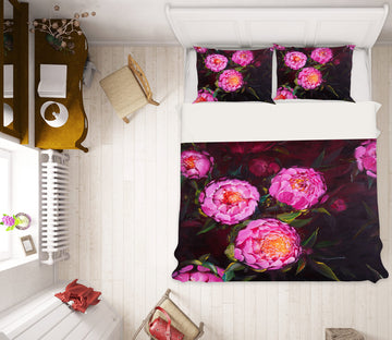 3D Pink Flower 431 Skromova Marina Bedding Bed Pillowcases Quilt